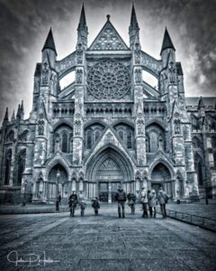 Westminster Abbey Black and White HDR-20160123-John P. Hoke