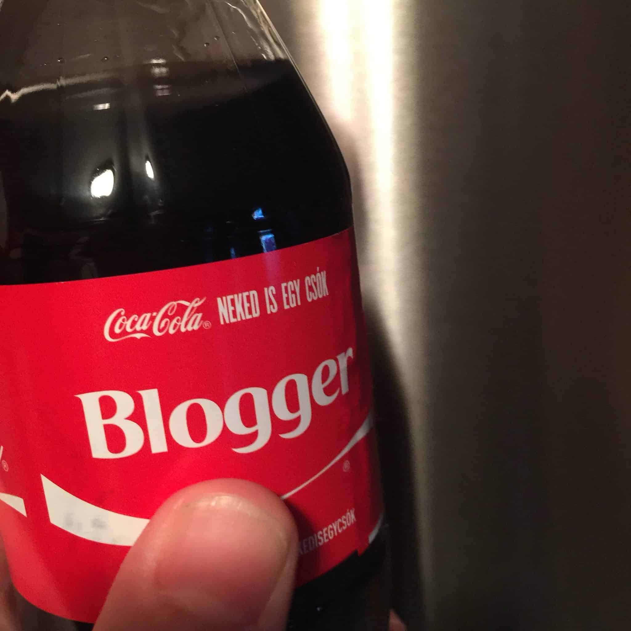 Share a Coke with a Blogger?