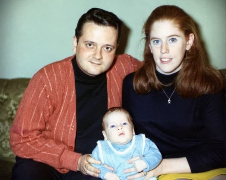 Photo of my parents and I as a baby. Must have been taken in 1969/70 in the apartment in the Bronx